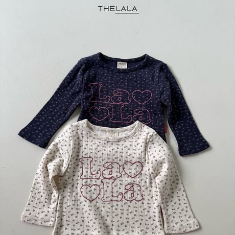 thelala/43. heart lalla T-shirt XS-XL