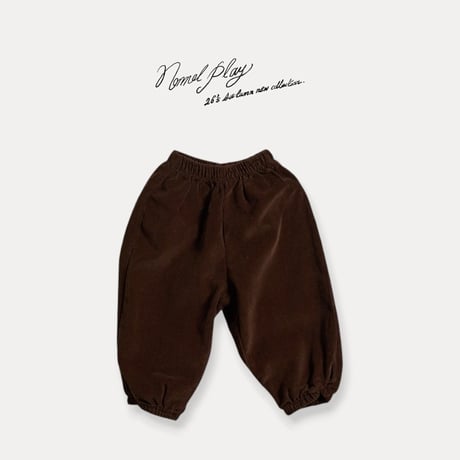 normalplay/12. corduroy gobang pants 12M-L