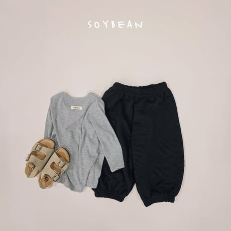 soybean/147. kids two color updown set XS-XL