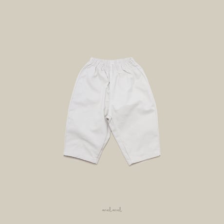 melmel/17. Cotton Baggy Pants? XXS-XL