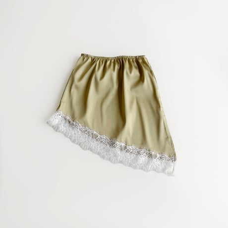 urbanrabbit/16. Asymmetrical Satin Skirt XS-XL