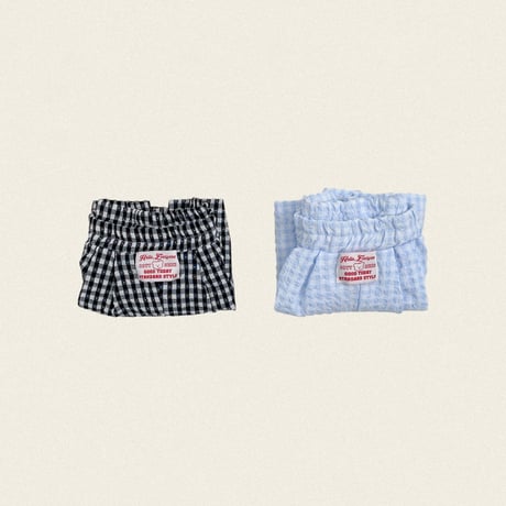 oottbebe/72. baguette check pants XS(1-2Y)-XL(6-7Y)