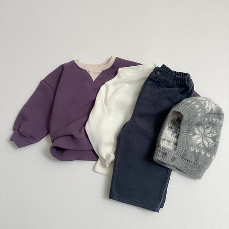 minirobe/40. Two-Tone Sweatshirt S-XL