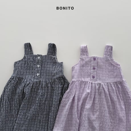 bonito/93. picnic check dress? 12M-XL