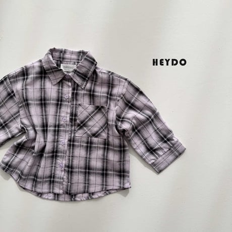 heydo/22. fade check shirt JS-JL