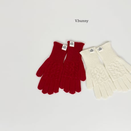 vbunny/17. cable glove FREE(8CM_22CM)