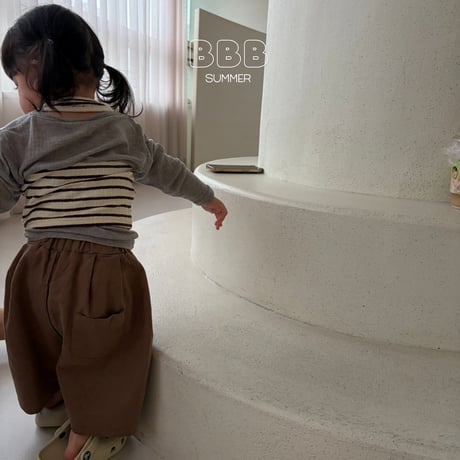 bellabambina/102. finger ( plain ) pants 12M-XL