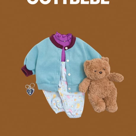 oottbebe/38. sugar golgi cardigan XS(0-1Y)-XL(4-5Y)