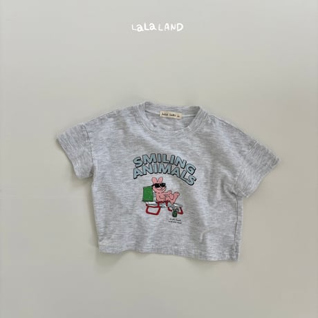 lalaland/18. rabbit half t T-shirt XS-XL