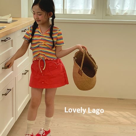 lago/15. shirring rain T-shirt S-JS