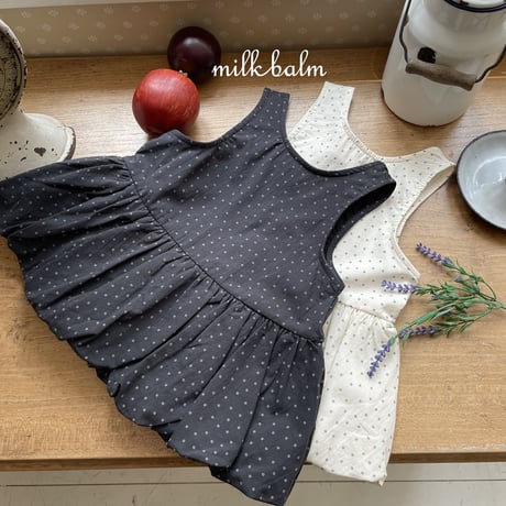 milkbalm/15. pumpkin one-piece XS-XL