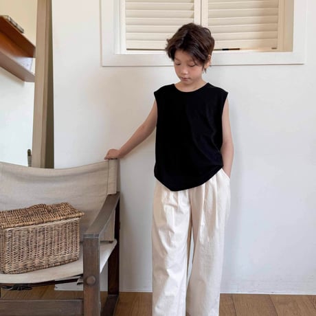 fromi/76. over sleeveless round JS-JL
