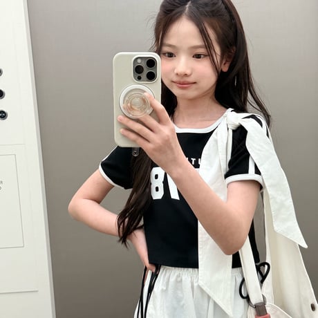 comma/190. 1978 two color T-shirt 110-130