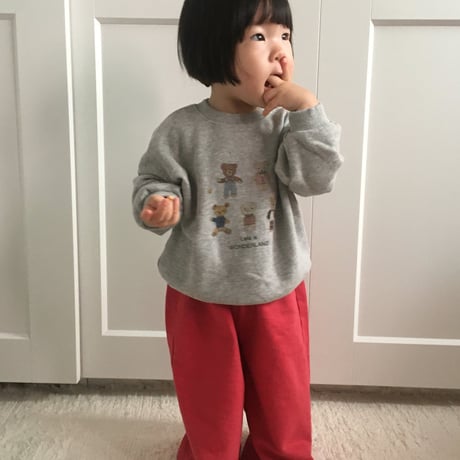 lalaland/47. b wide pants 6M-18M