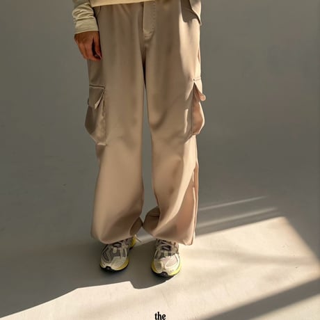 saintdoll/129. aou pocket cargo pants S-L