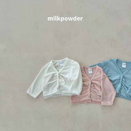 milkpowder/1. punching ( 7bu ) cardigan 5-11