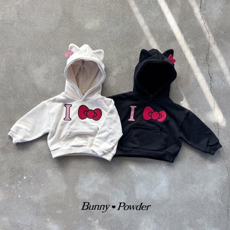 bunnypowder/121. hood man-to-man S-XL
