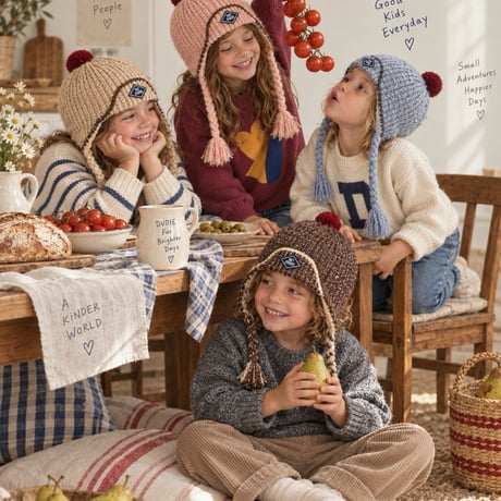 dudie/45. hey beanie FREE(50CM-54CM)