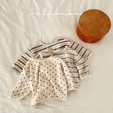 valubebe/84. all day pangpang T-shirt 6M-S