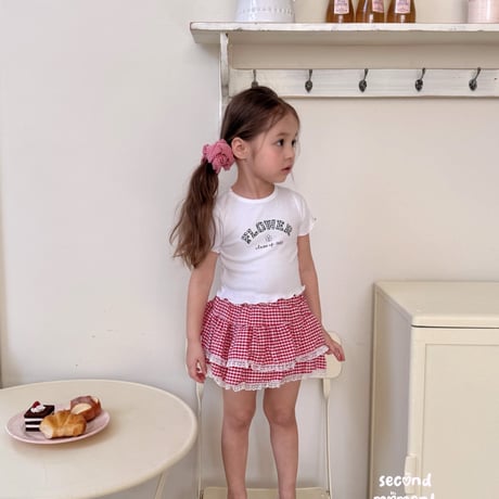 secondmoment/56. flower T-shirt JS-JL