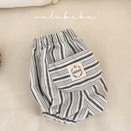valubebe/36. big pocket pumpkin pants 6M-S