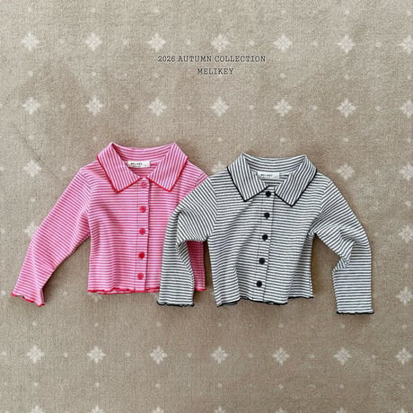 melikey/25. peuty collar T-shirt XS-XL