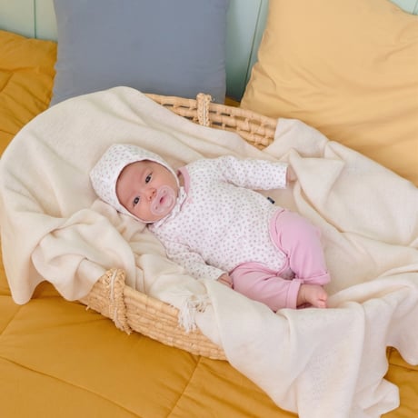 oottbebe/2. (bebe) coco flower suit S(0-6M)-M(6-12M)