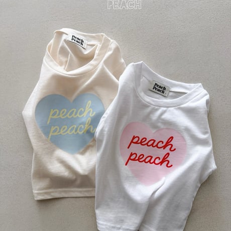 peachpeach/51. peach T-shirt XS-XL