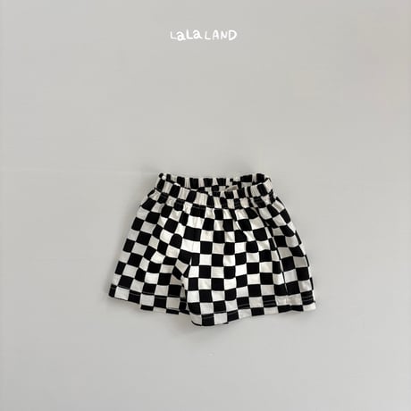 lalaland/4. checker board half pants XS-XL