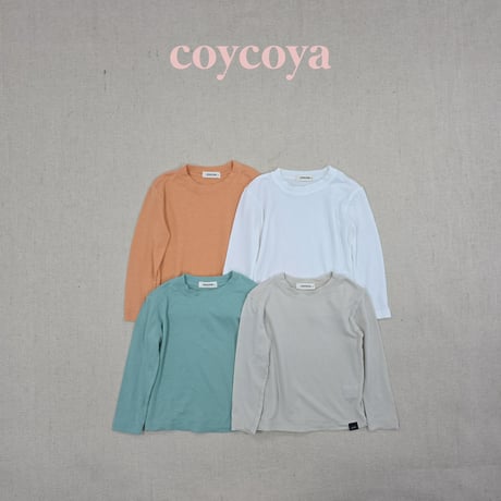 coycoya/11. beigle long Live T-shirt S-2XL