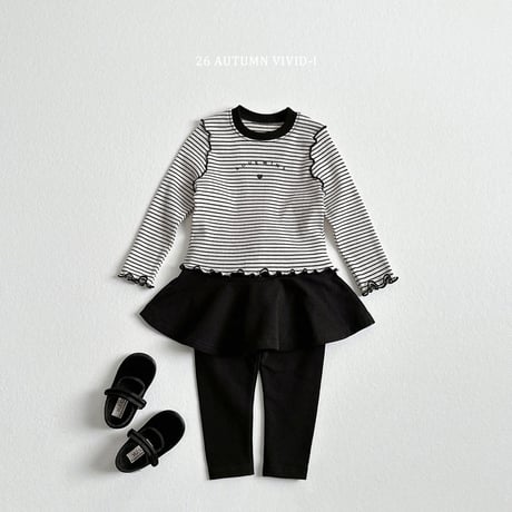 vividi/148. love nalrari T-shirt JS-JM
