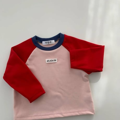 ooo/19. star star raglan T-shirt XS-XL