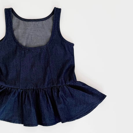 urbanrabbit/39. Low Denim Mini Dress JS-JM