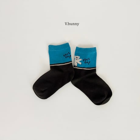 vbunny/48. sleep socks set M(130-150)-XL(180-210)