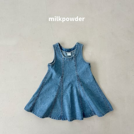 milkpowder/11. oz denim one-piece 5-11
