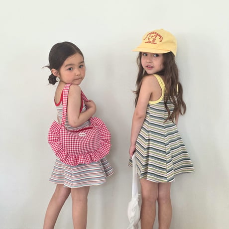 ellymolly/267. double flare one-piece 13-15