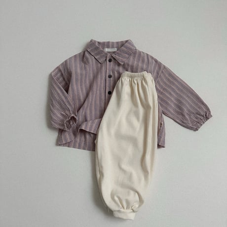 minirobe/37. Woody Stripe Shirt S-XL