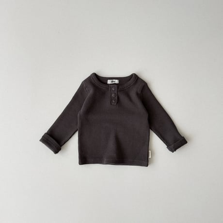 onu/14. cropple button T-shirt BABY(12M)-XL(6-7Y)