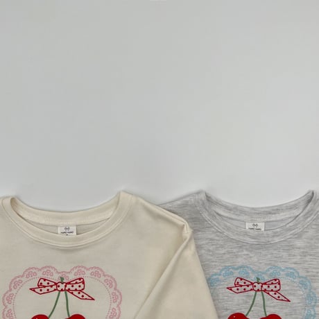 haroharo/30. cherry crop T-shirt 2XL-4XL