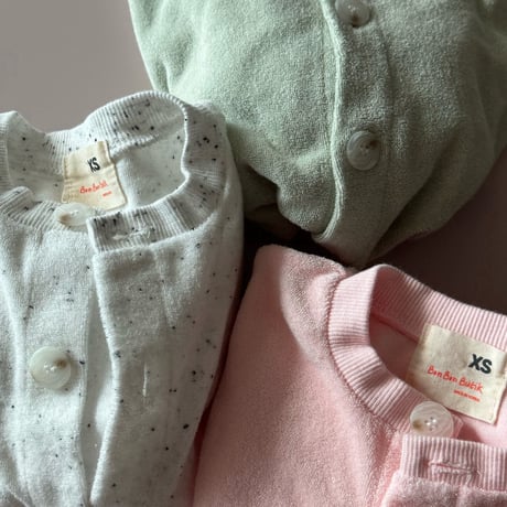 bonbonbutik/29. terry cardigan XS-XL