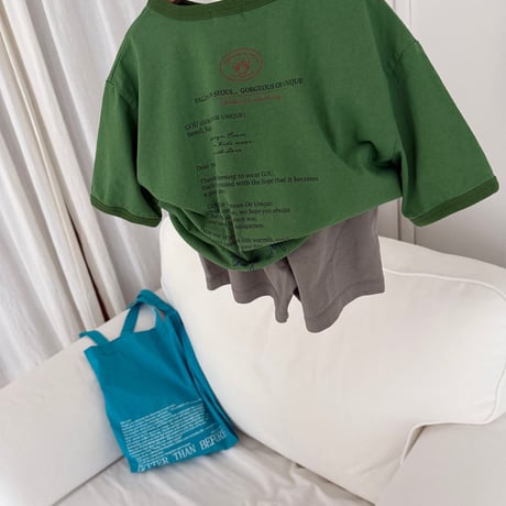 gou/103. letter T-shirt JS-JL