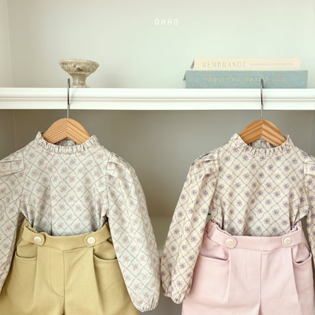 ohho/7. 26 floral blouse S-2XL