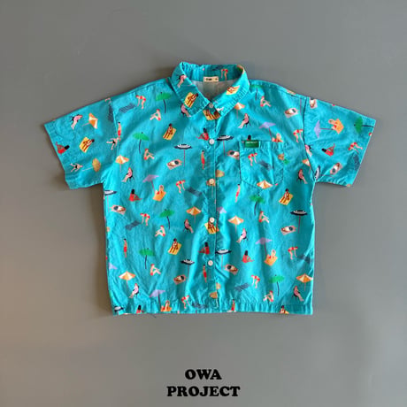 owa/87. beach shirt S-XL