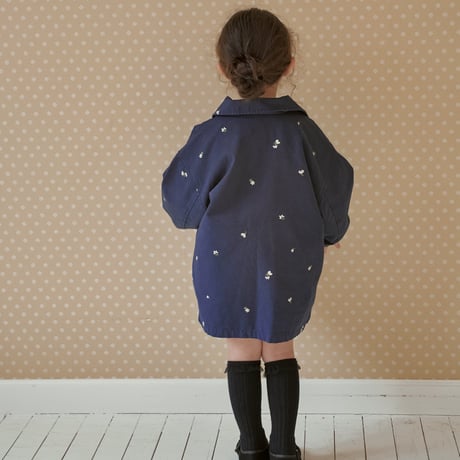 bananaj/1. flora embroidery jacket S-XL