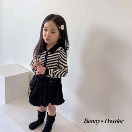bunnypowder/84. collar T-shirt S-XL