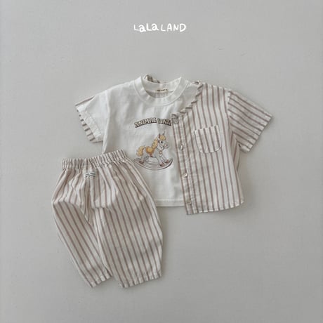 lalaland/58. uni corn half t T-shirt 6M-18M