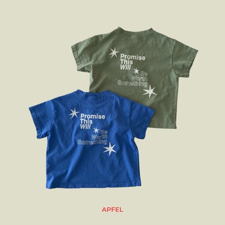 apfel/27. star T-shirt S-XL