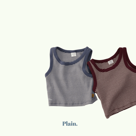 plain/18. tongtong ST sleeveless XS-XL