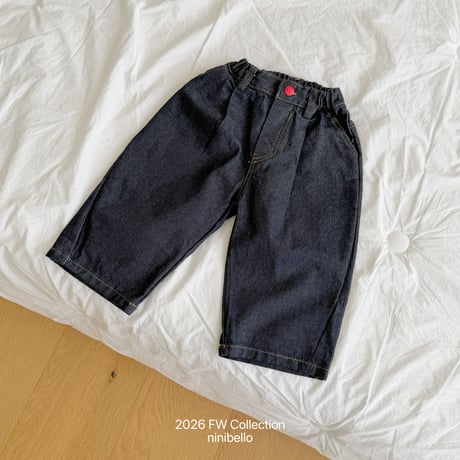 ninibello/76. Tommy Heart Denim Pants XS-XL