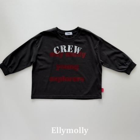 ellymolly/126. crew box T-shirt 13-19